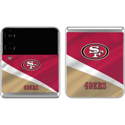 NFL San Francisco 49ers Galaxy Z Flip4 5G Skin